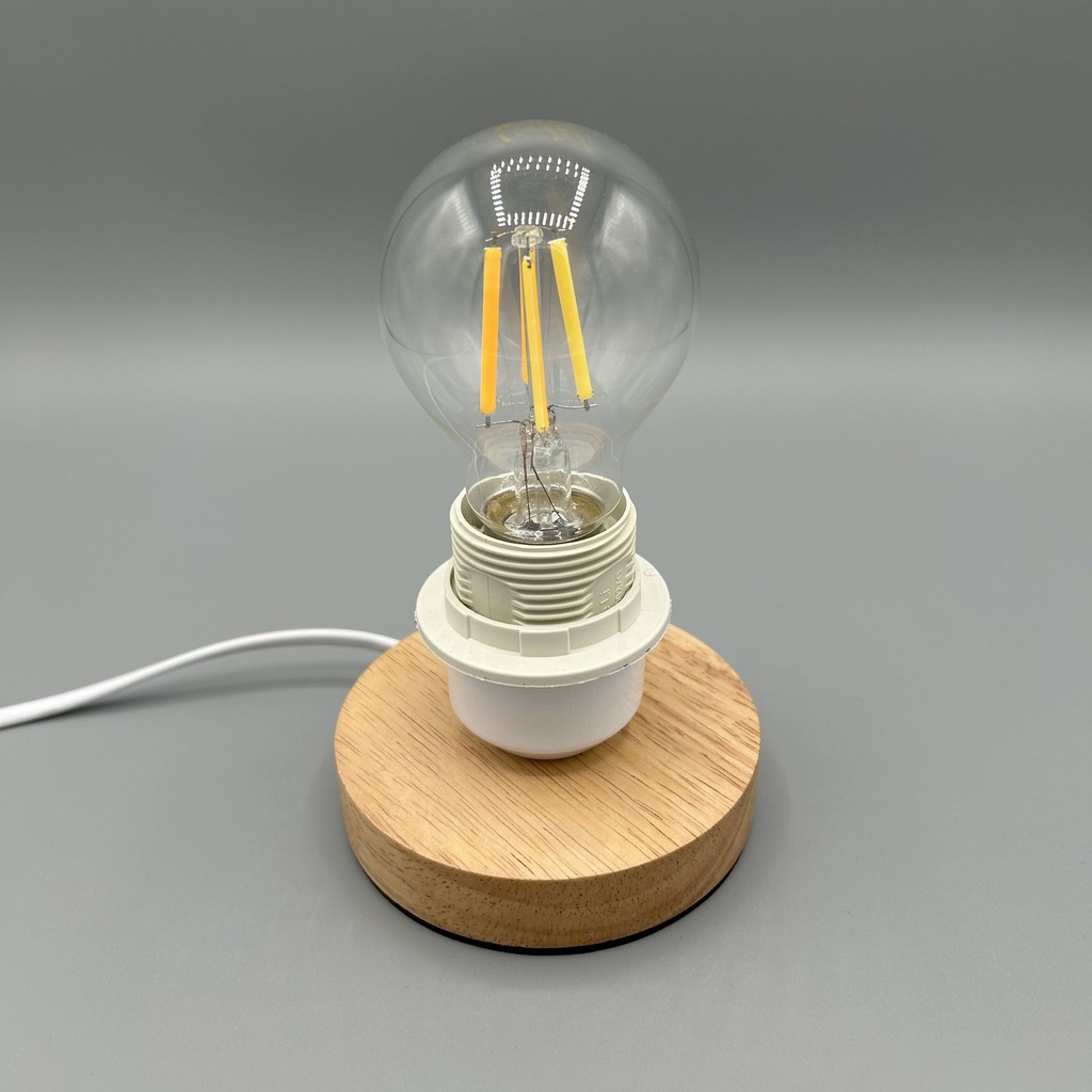 Socle avec ampoule
